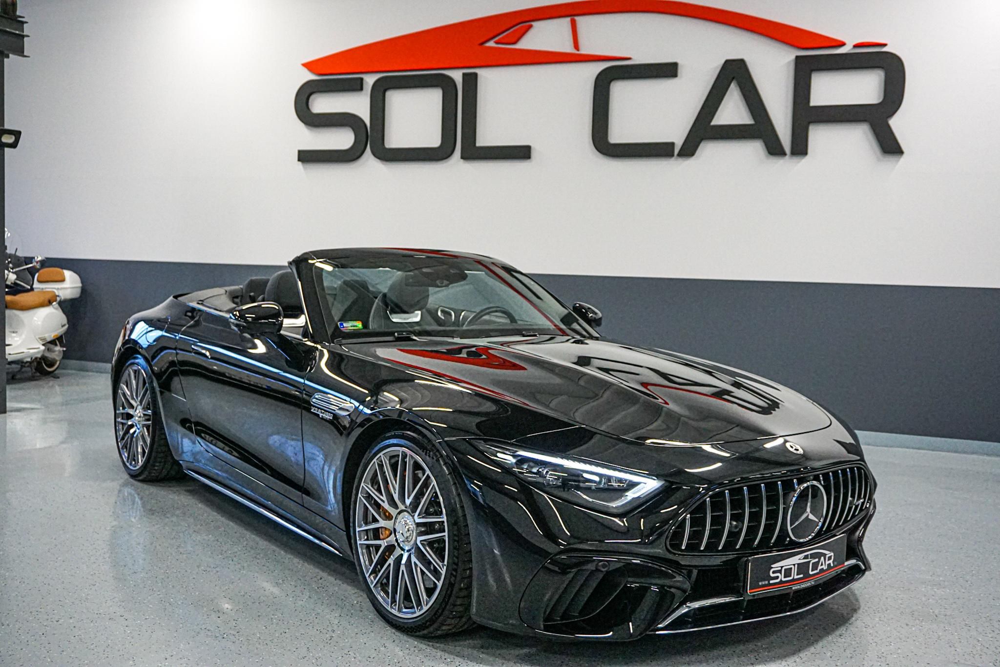 MERCEDES-BENZ SL 63 AMG AMG STYLING/OBSIDIANSCHWARZ/21 COLL/KERÁMIA KOMP.FÉK/4WS/HUD/360KAM/ÁFA!